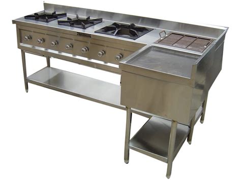 Lpg Ss Three Burner Cooking Range For Restaurant At Rs In New