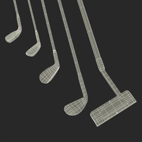 3d Golf Clubs 3d Models Collection 3d Molier International