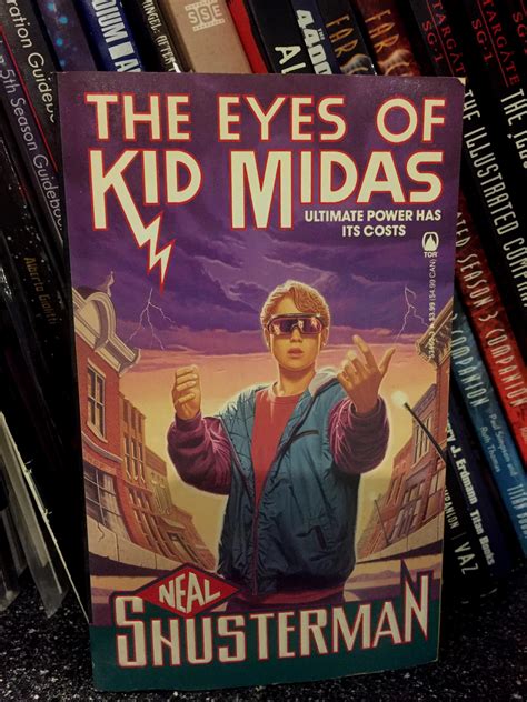 The Eyes of Kid Midas, by Neal Shusterman : r/badscificovers