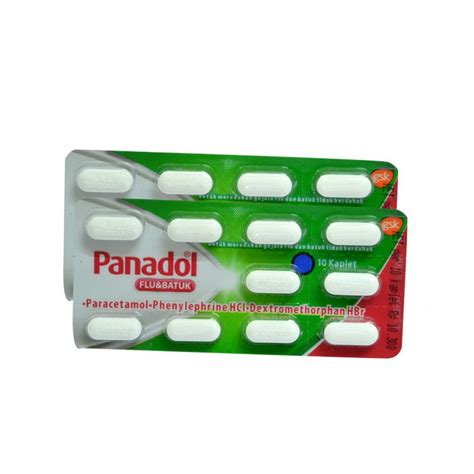 Jual PANADOL HIJAU FLU DAN BATUK MEREDAKAN FLU DAN BATUK TIDAK BERDAHAK