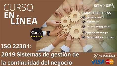 ISO 22301 2019 Sistemas de Gestión de la Continuidad del Negocio STAYVER