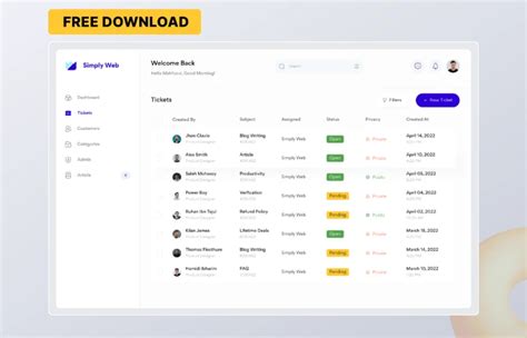 24 Free Figma Templates For Table Figmafreebie