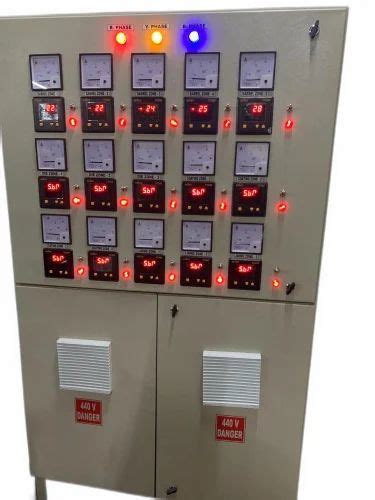 Three Phase Mild Steel Pvc Pipe Machine Control Panel Ip Rating Ip