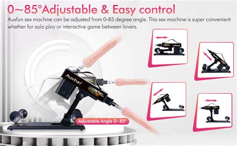 AUXFUN Sex Machine For Men Women And Couples Speed Adjustable Love