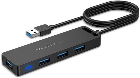 Vention Port Usb Hub With Power Supply Gbps Fast Sync Speed