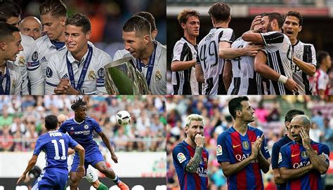 Los Actuales Diez Mejores Clubes Europeos Según La Uefa Fotos Foto