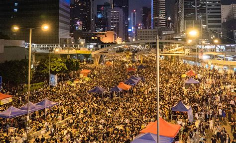 香港の雨傘運動（雨傘の革命）の現場を見てきた ネイティブと英語について話したこと