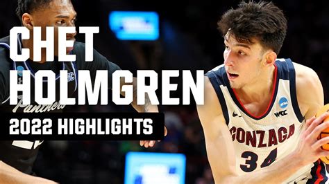 Chet Holmgren 2022 NCAA tournament highlights - Win Big Sports