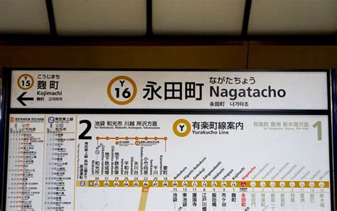 Yūrakuchō Line Map Route Stations And Attractions