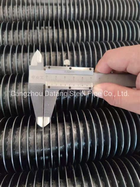 Mass Production High Frequency Welded Stainless Steel Spiral Fin Tube