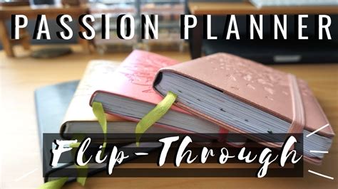 Passion Planner Flip Through 5 Years Of Passion Planning 🖐🏼📔 Youtube