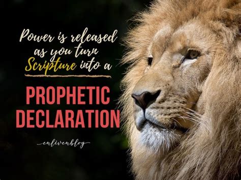 How To Use Scripture As A Prophetic Declaration