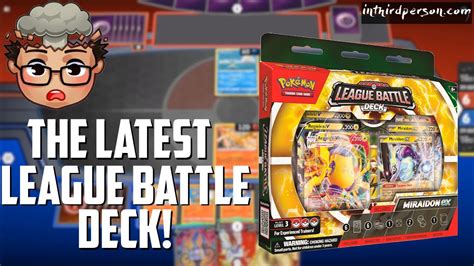 Miraidon Ex League Battle Deck With Regieleki VMAX Revealed Pokemon