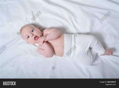 Cute Blond Baby Naked Image Photo Free Trial Bigstock