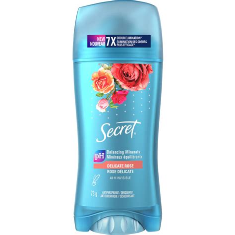 Secret Fresh Invisible Solid Rose 73g Ctc Health