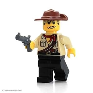 LEGO Adventures MiniFigure – Johnny Thunder (White Pupils) | Classic Space