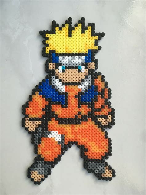 Pixel Art Perles A Repasser Naruto Ebay Pixel Art Pixel Art