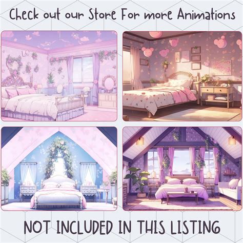 Twitch Animated Background Bedroom Background Twitch Overlay Cozy