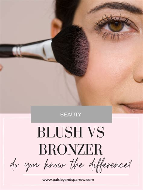 Bronzer vs Blush – What You Need to Know - Paisley & Sparrow