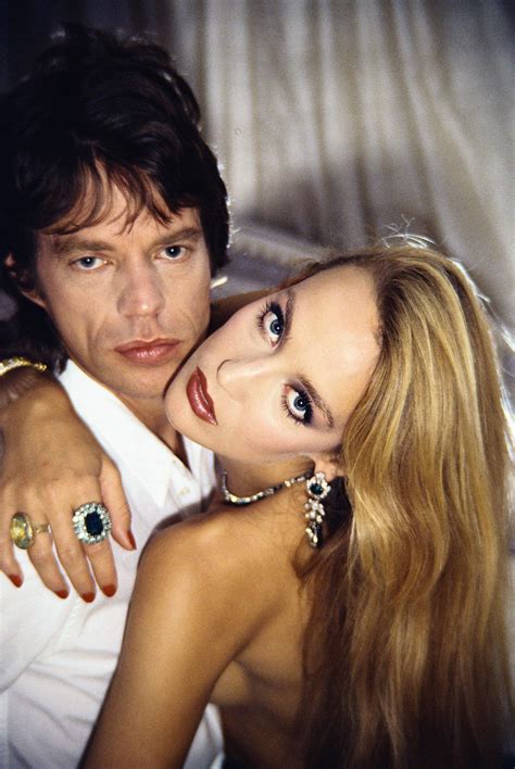 Jerry Mick Mick Jagger Bianca Jagger Jerry Hall The Rolling Stones