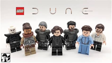 Lego Dune 2021 Custom Minifigure Showcase Youtube