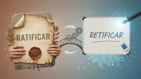 Corrigir É Ratificar Ou Retificar - "Ratificar" ou "Retificar"? Ambos estão certos e devem ser usados assim