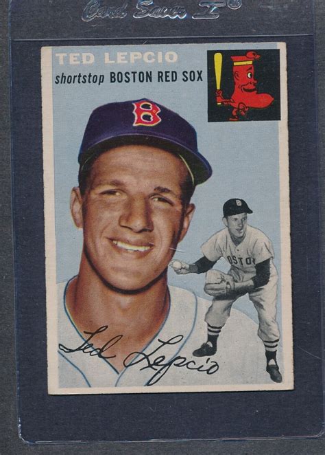 1954 Topps 66 Ted Lepcio Red Sox EX 2193 EBay