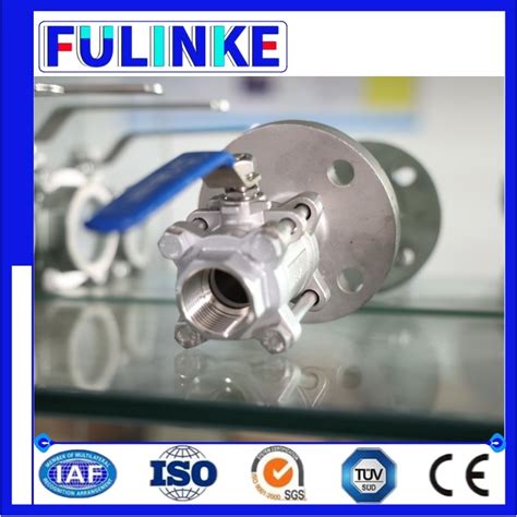 Fulinke OEM Sanitary Welded Manual Tank Bottom Flow Control Stainless