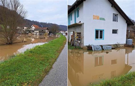 Foto Dvor I Kostajnica Pod Vodom Izlila Se Rijeka Una I Stvorilo Se