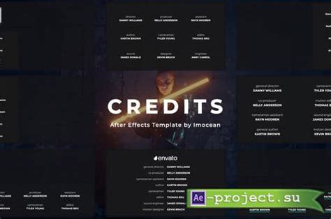 Videohive Credits 42973266 Project For After Effects