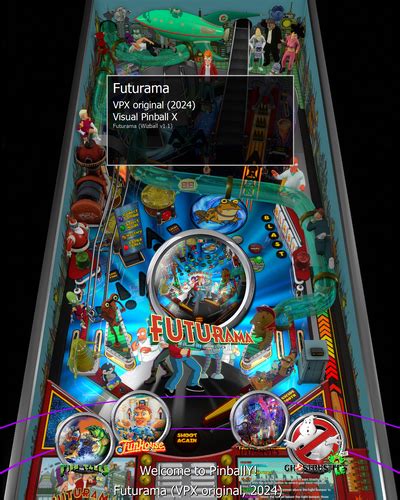 Futurama Wheel Tarcisio Style Wheels Virtual Pinball Universe