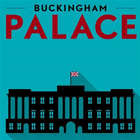 Buckingham Palace Architecture Canvas Wall Art | Prints