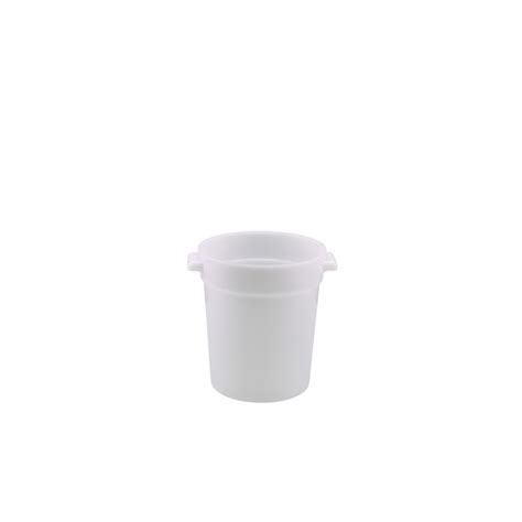 Genware Polypropylene Round Food Storage Container Litre