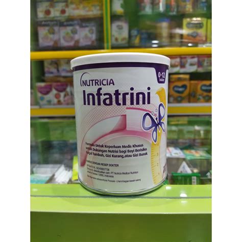 Jual NUTRICIA INFATRINI 0 12 BULAN 400 GRAM KALENG Shopee Indonesia