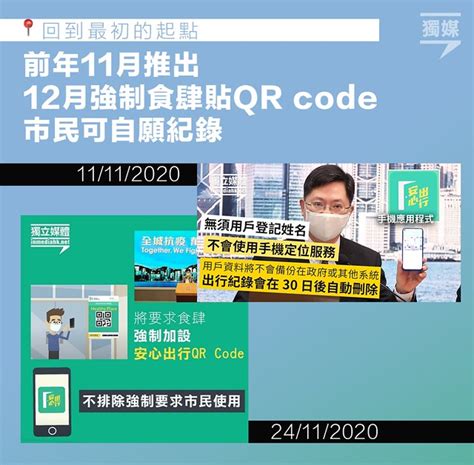 【一文回顧】由自願到強制使用、籲杯葛者被捕 安心出行實行逾兩年終取消 獨媒報導 獨立媒體