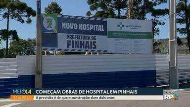 Meio Dia Paran Curitiba Come Am Obras De Novo Hospital Em Pinhais