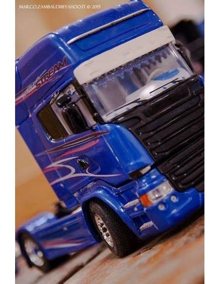 Scania R Blue Stream Model Truck Decals 1 24 Max Model