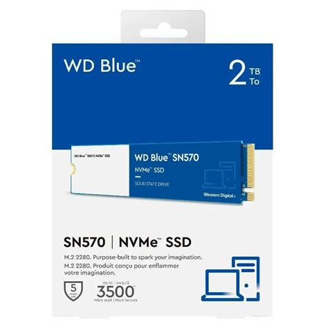 ウエスタンデジタル WD Blue SN570 NVMe WDS200T3B0C