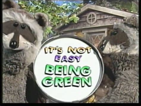 Muppet Sing Alongs It S Not Easy Being Green Muppets Simple Green Songs