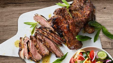 Garlic Red Wine And Rosemary Bbq Lamb Shoulder Recipe Beef Lamb New Zealand