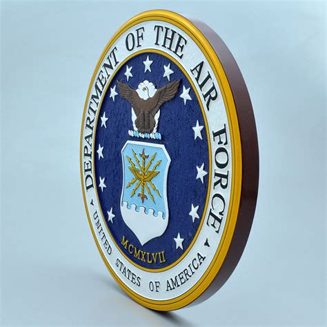 Department Of The Air Force 14 Wall Plaque