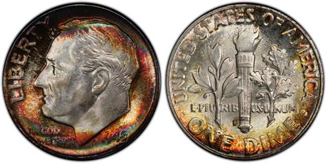 D C Regular Strike Roosevelt Dime Pcgs Coinfacts