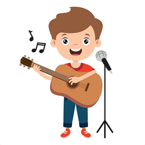 Cartoon Drawing Of A Musician 5520506 Vector Art at Vecteezy