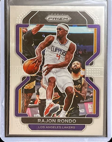 Rajon Rondo 2021 22 Panini Prizm Basketball 104 EBay