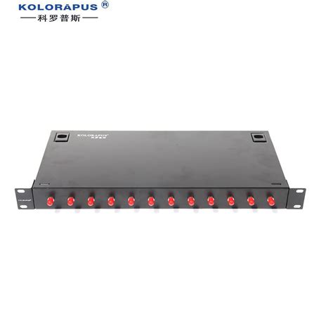 Odf St Port Rack Mounted Optical Fiber Distribution Patch Panel