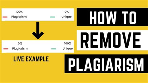 How To Remove Plagiarism Remove Plagiarism From Any Document YouTube