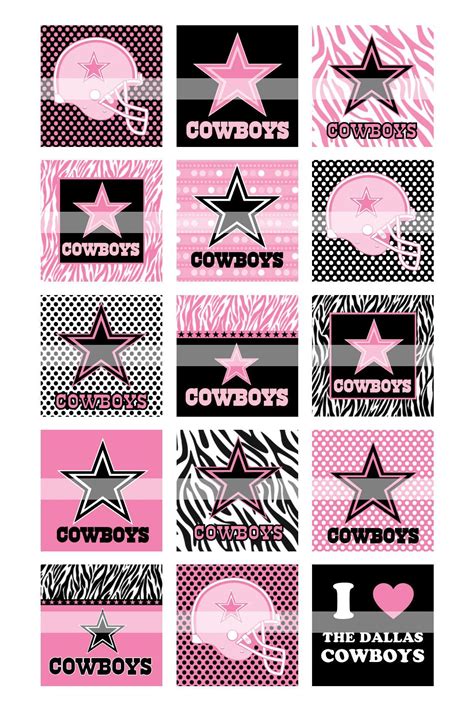 Pink Dallas Cowboys Logo