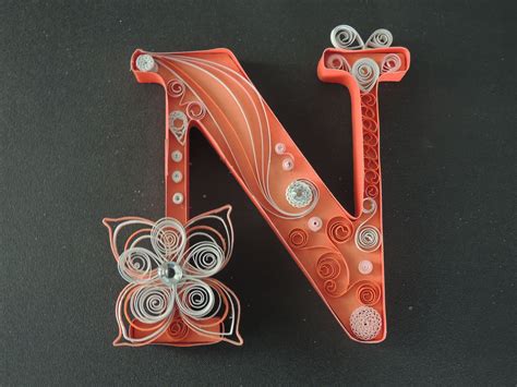 Nancy Decoupage Letters Quilling Letters Quilling Paper Craft Paper