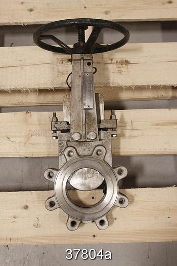 Used Fabri Hand Operated Knife Gate Valve For Sale At Can Am