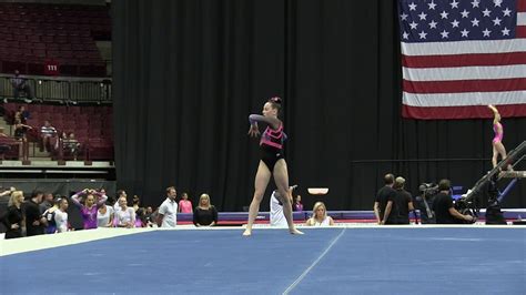 Jaylene Gilstrap Floor Exercise 2018 Gk U S Classic Senior